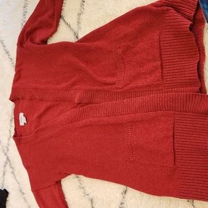 Old Navy burgundy cardigan kids size extra large